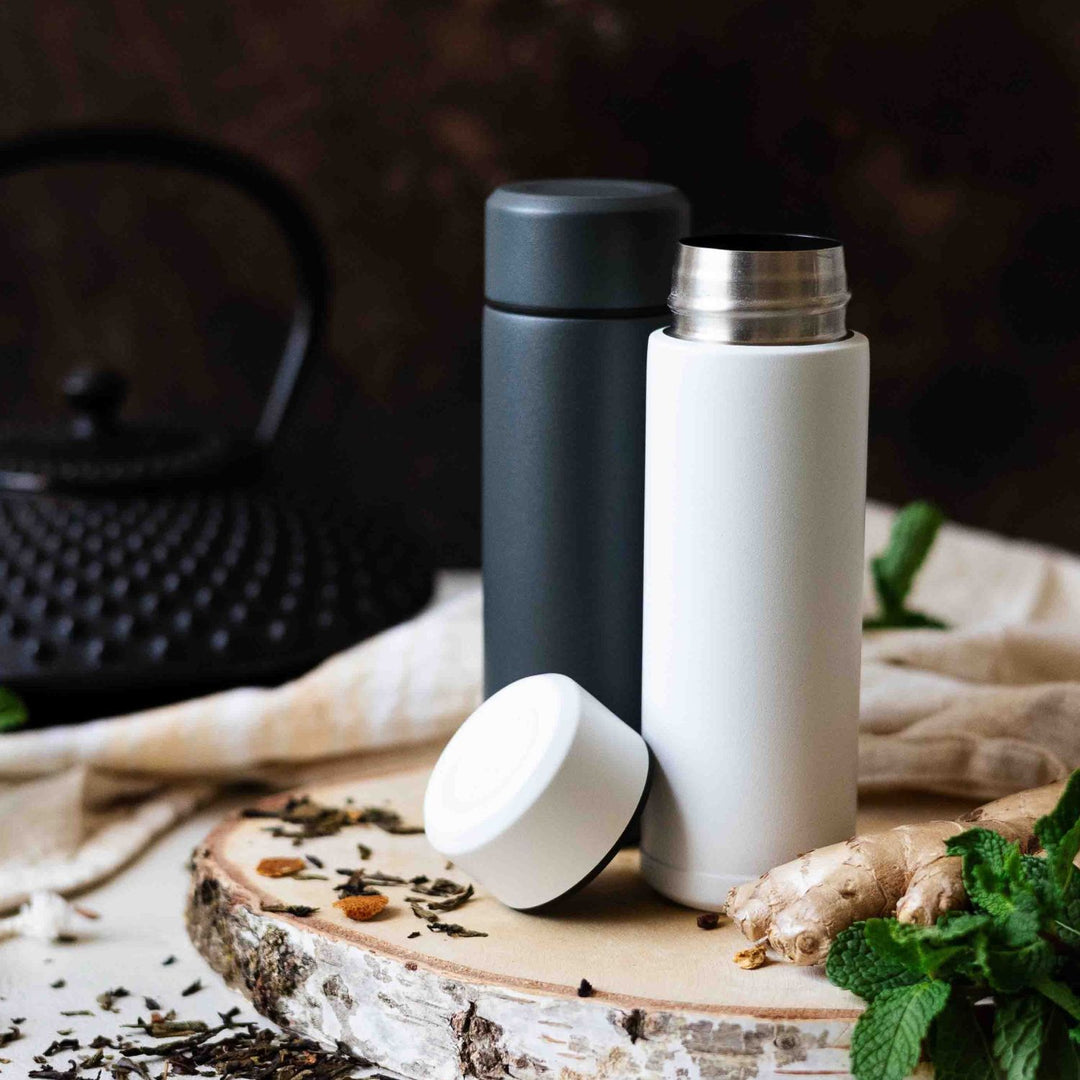 KYOCERA | Isolierflasche, SLIM MUG, weiß