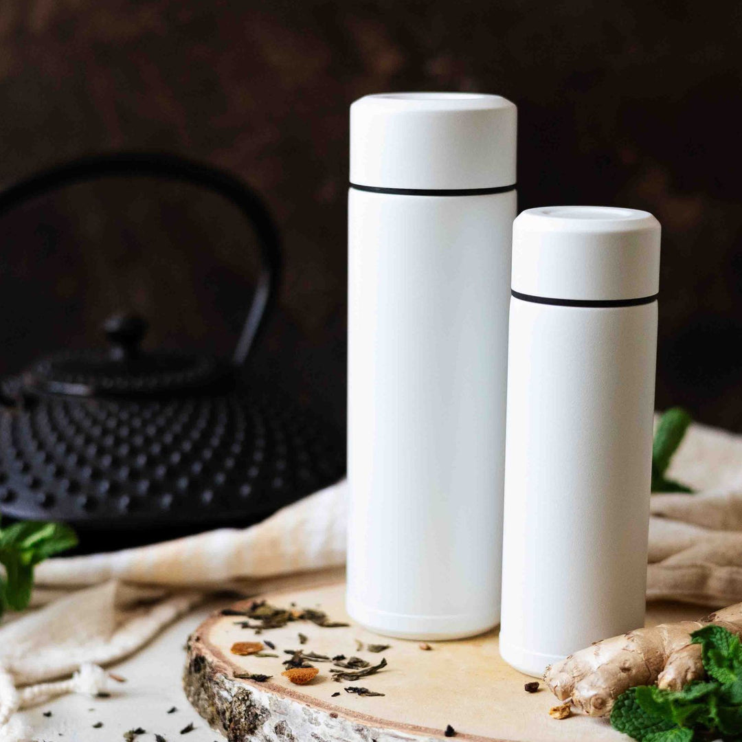 KYOCERA | Isolierflasche, SLIM MUG, weiß