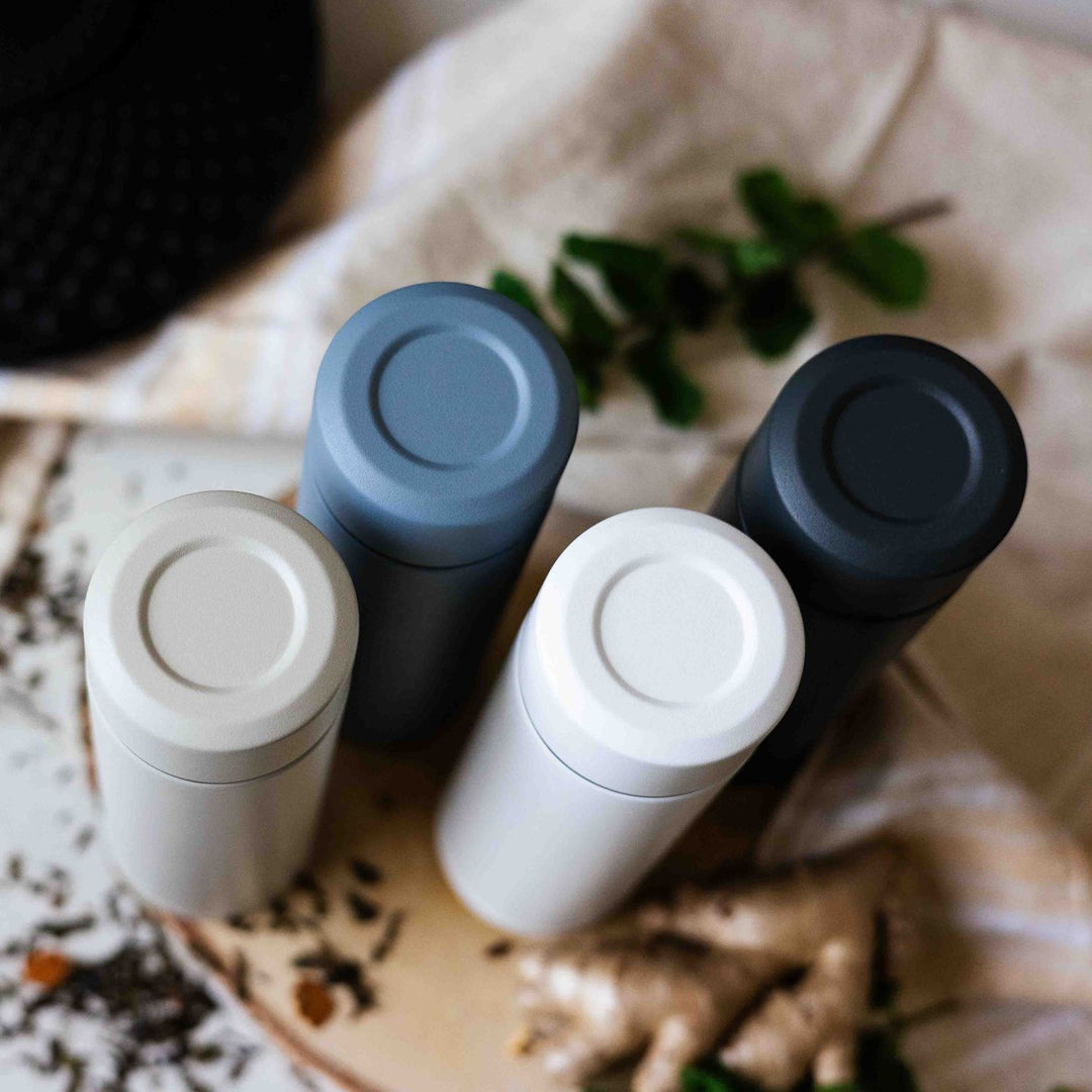 KYOCERA | Isolierflasche, SLIM MUG, weiß