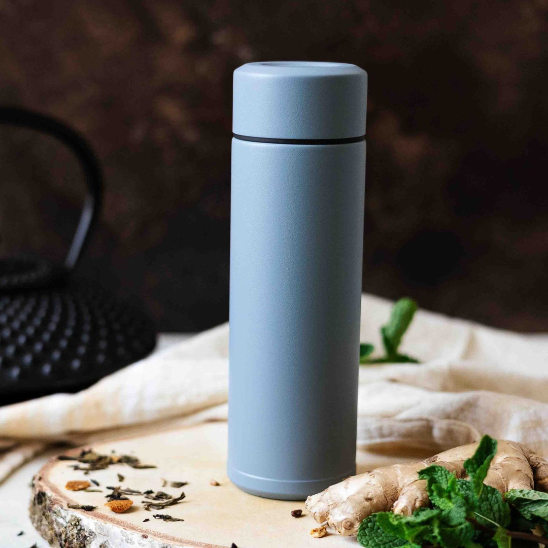 Slim Mug Thermoflasche, 500 ml, rauchblau