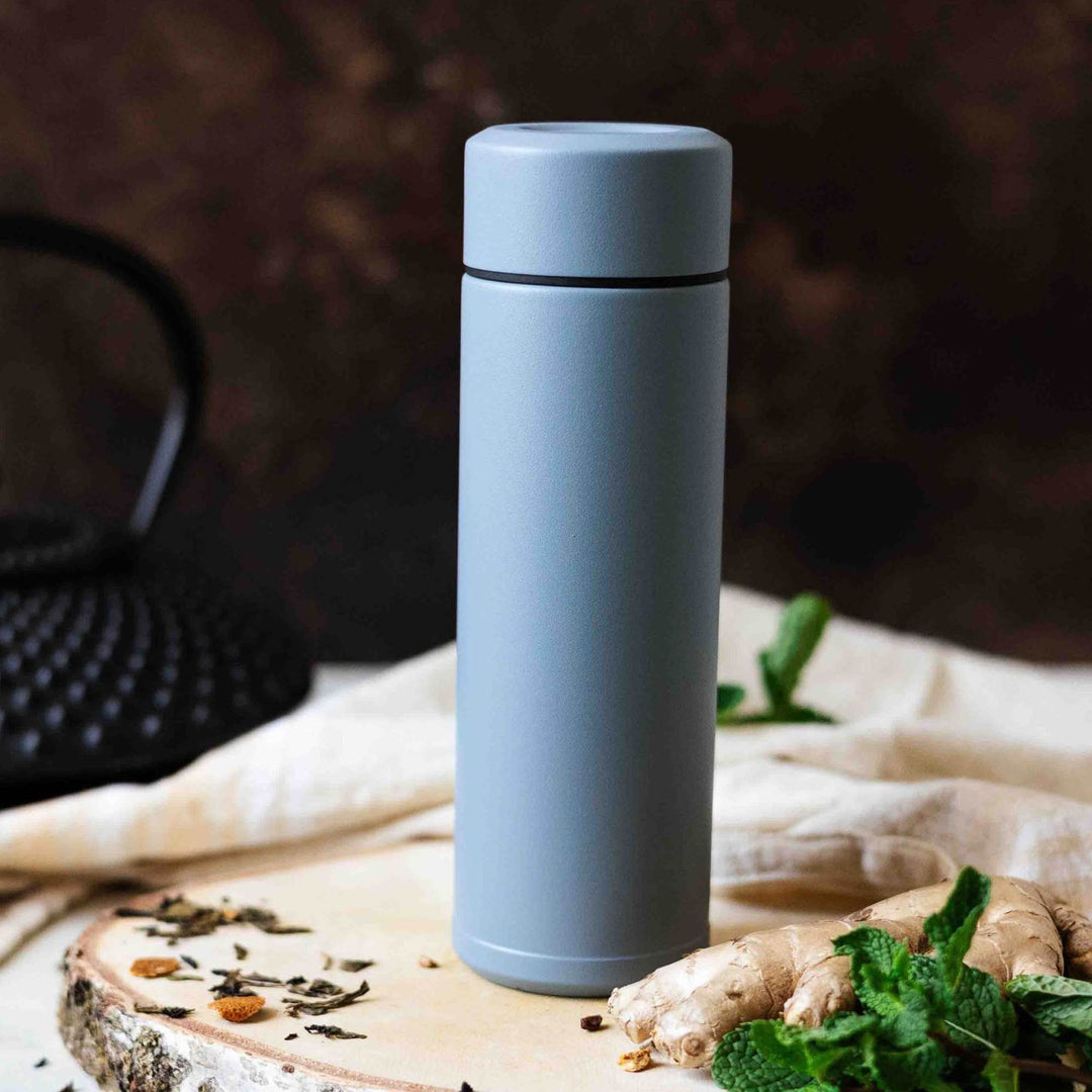 Slim Mug Thermoflasche, 300 ml, rauchblau