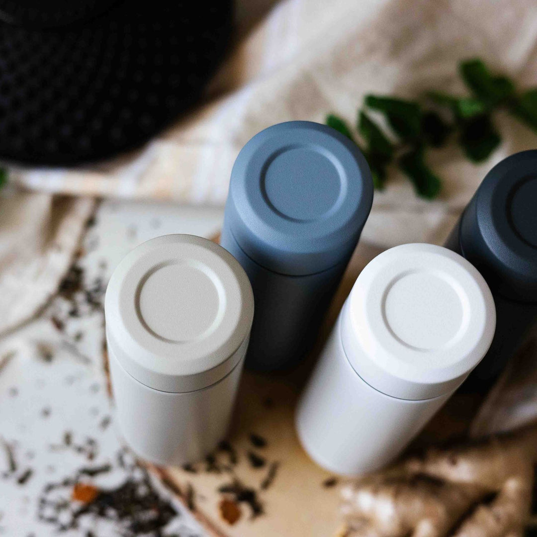 Slim Mug Thermoflasche, 300 ml, rauchblau