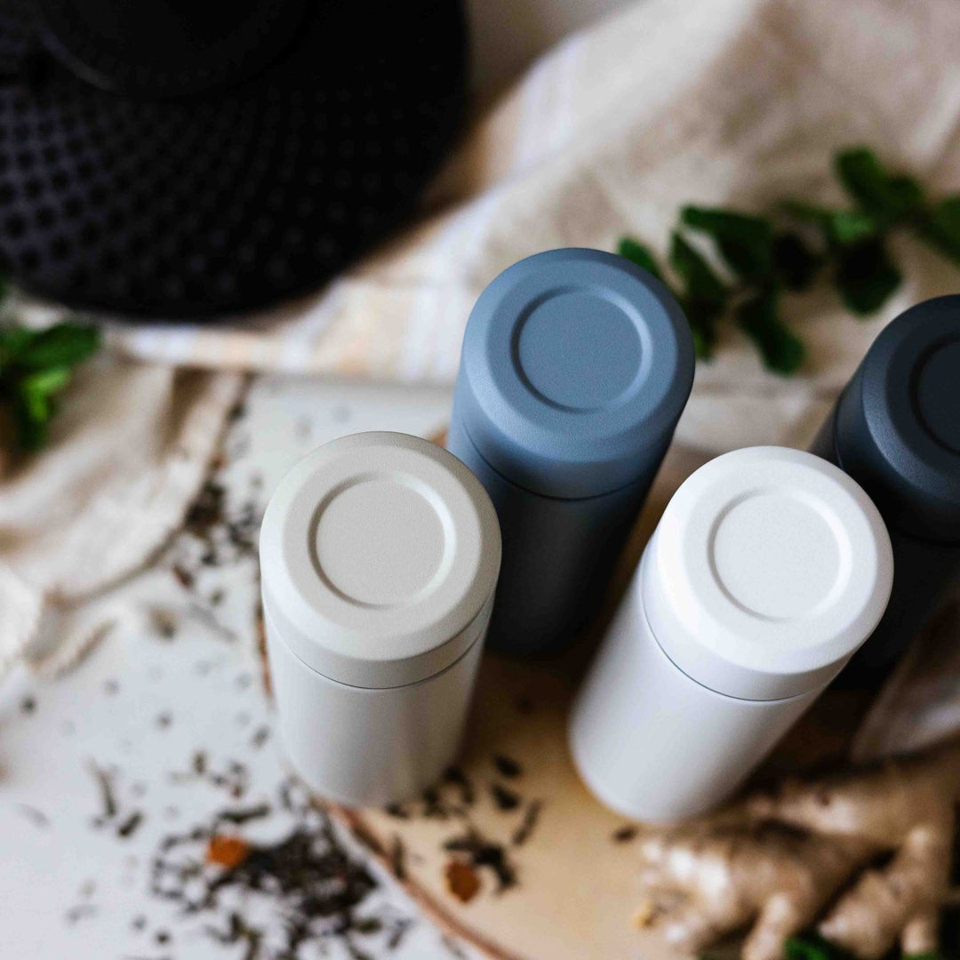 Slim Mug Thermoflasche, 300 ml, sandbeige