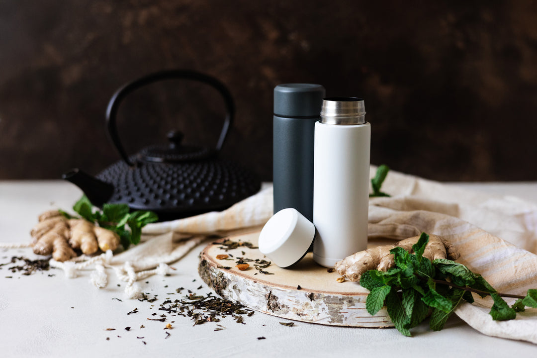 KYOCERA | Isolierflasche, SLIM MUG, grau