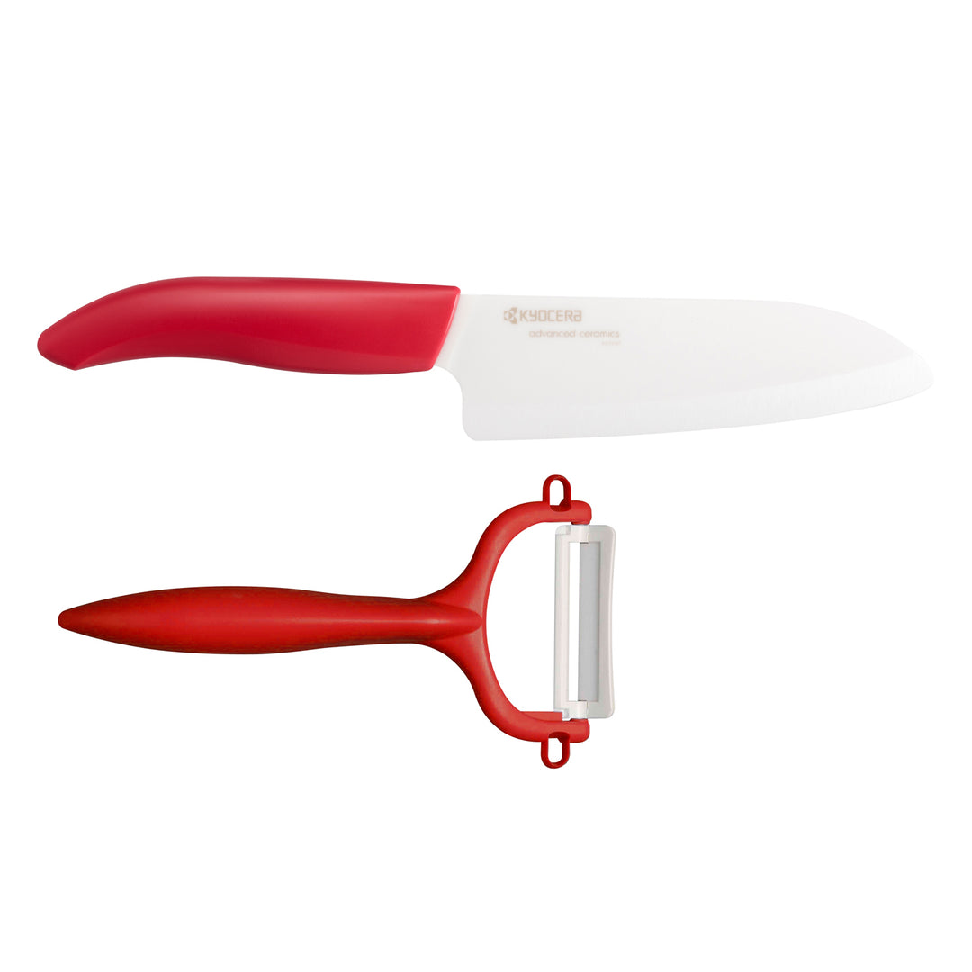 KYOCERA | Set: Keramik-Gemüsemesser mit Schäler, GEN