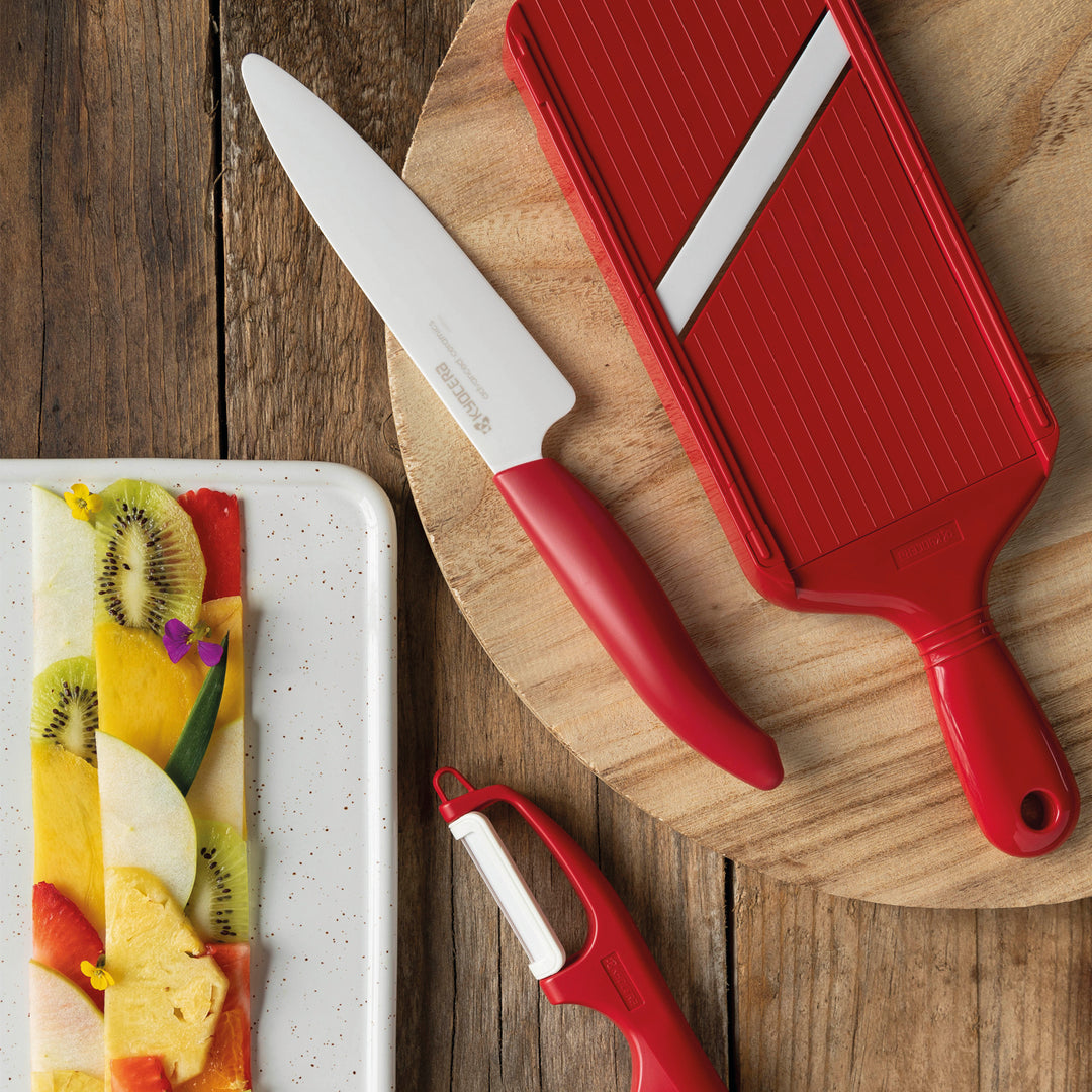 KYOCERA | Keramikmesser, GEN RED, rot
