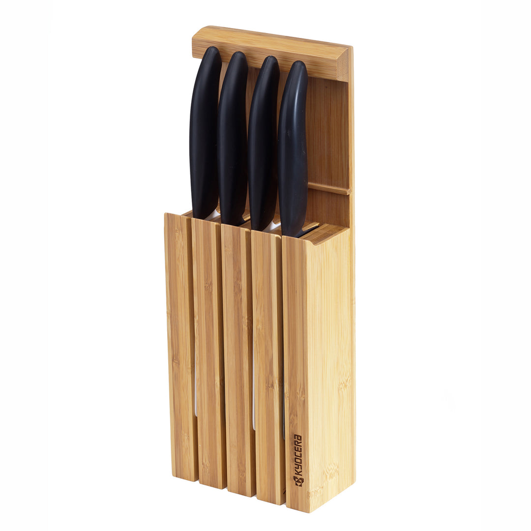 KYOCERA | 3in1 Messerblock, BAMBUS