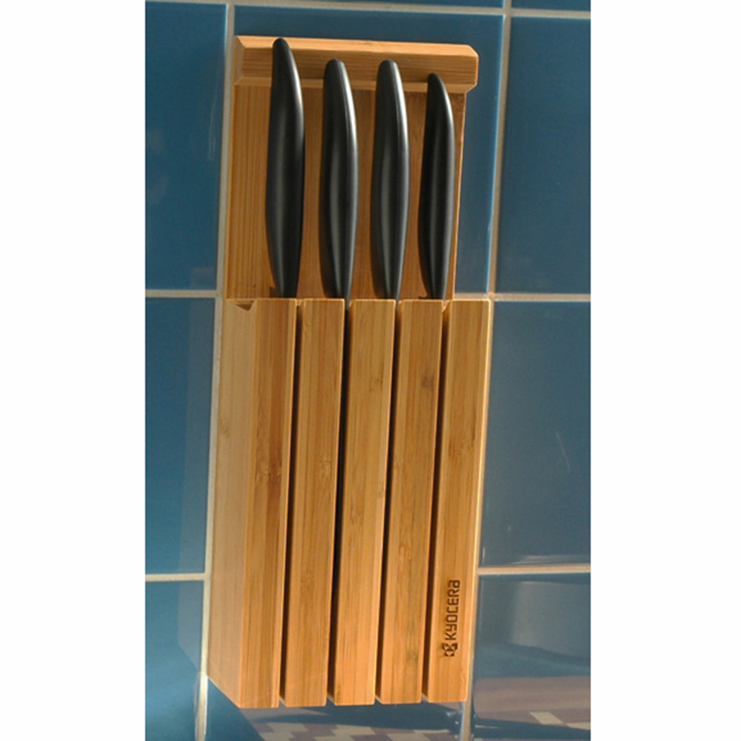KYOCERA | 3in1 Messerblock, BAMBUS
