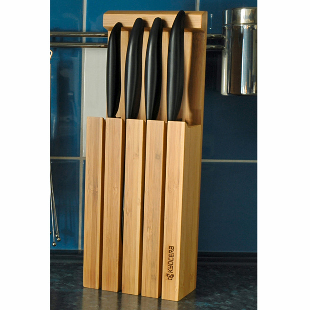 KYOCERA | 3in1 Messerblock, BAMBUS