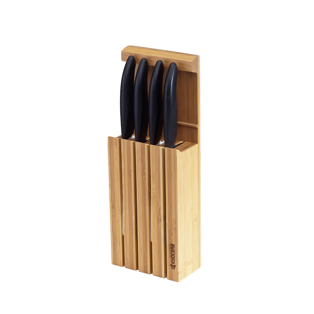 KYOCERA | Messerblock inkl. 4 GEN Messer, BAMBUS