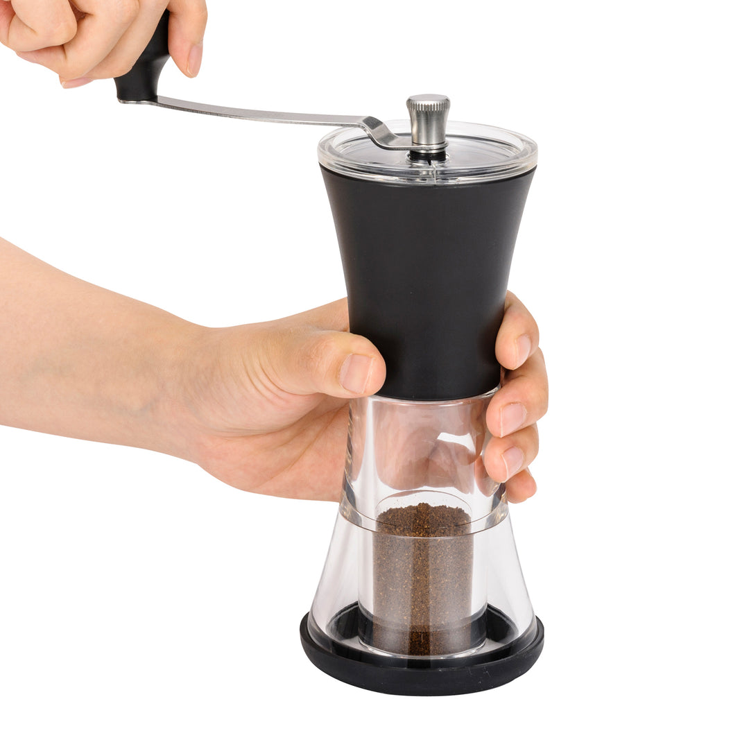 KYOCERA | Keramik-Kaffeemühle mit Deckel, schwarz