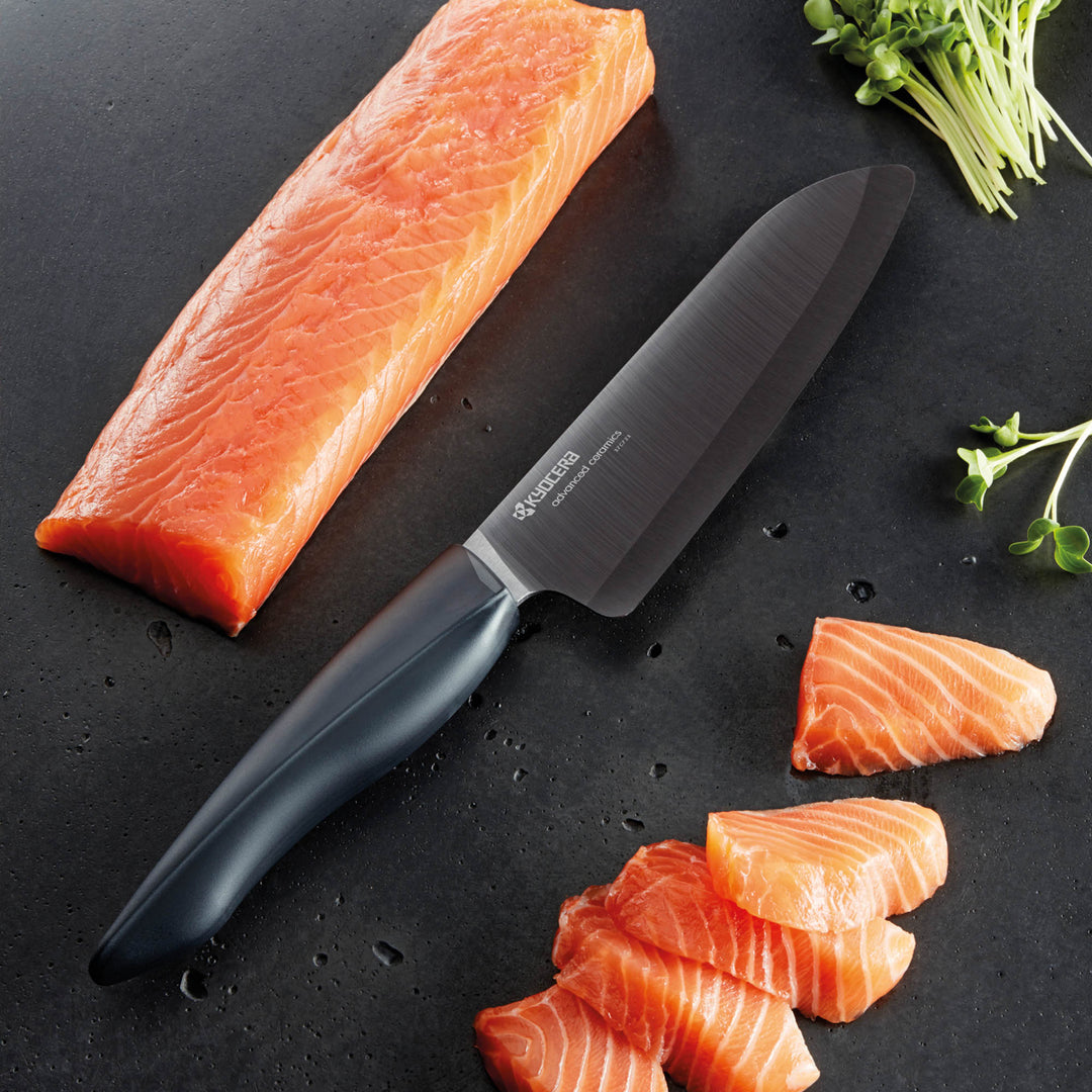 KYOCERA | Keramikmesser, SHIN, schwarz