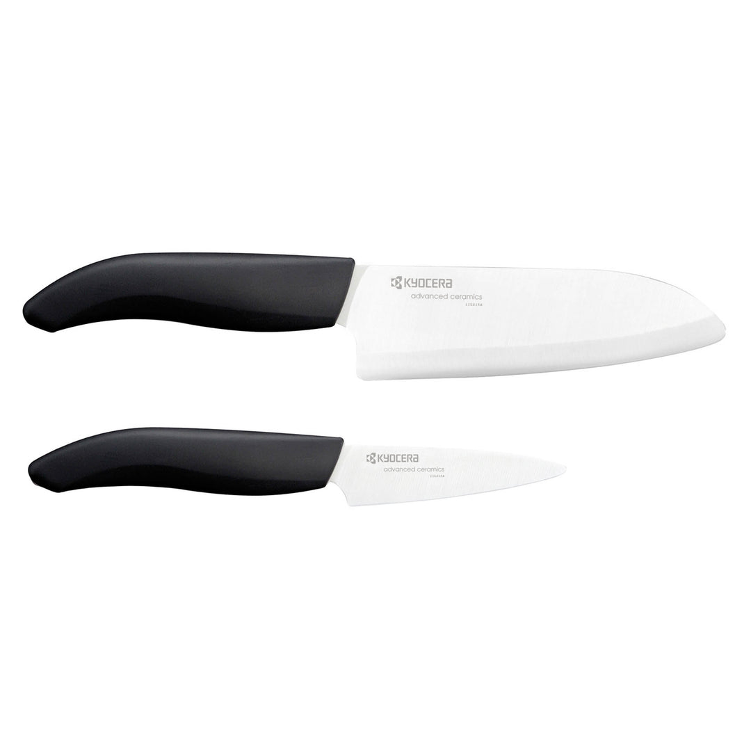 Geschenkset: GEN Schäl- und Santoku-Keramikmesser