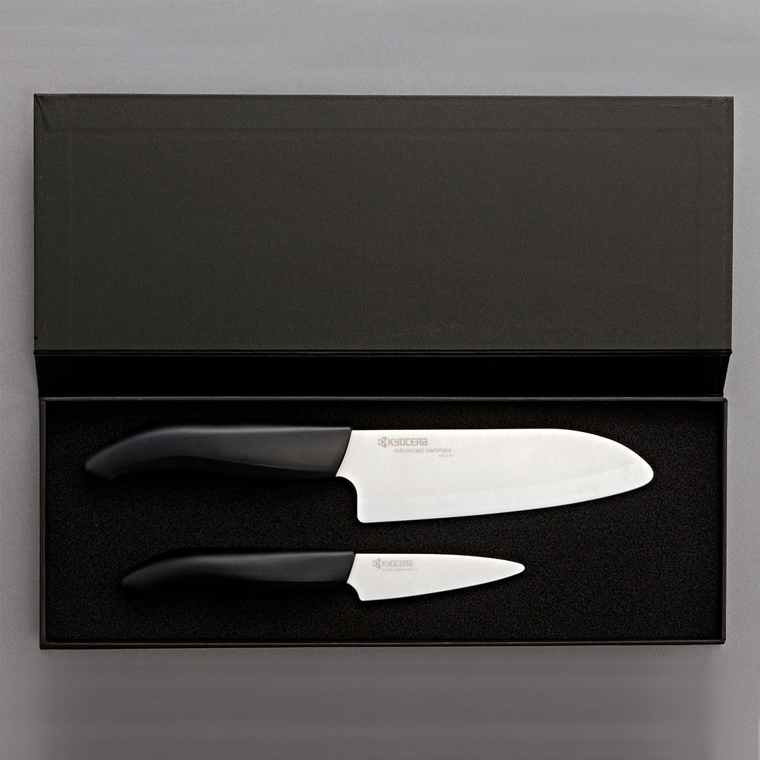KYOCERA | Set: Keramik-Schäl- und -Santokumesser, GEN