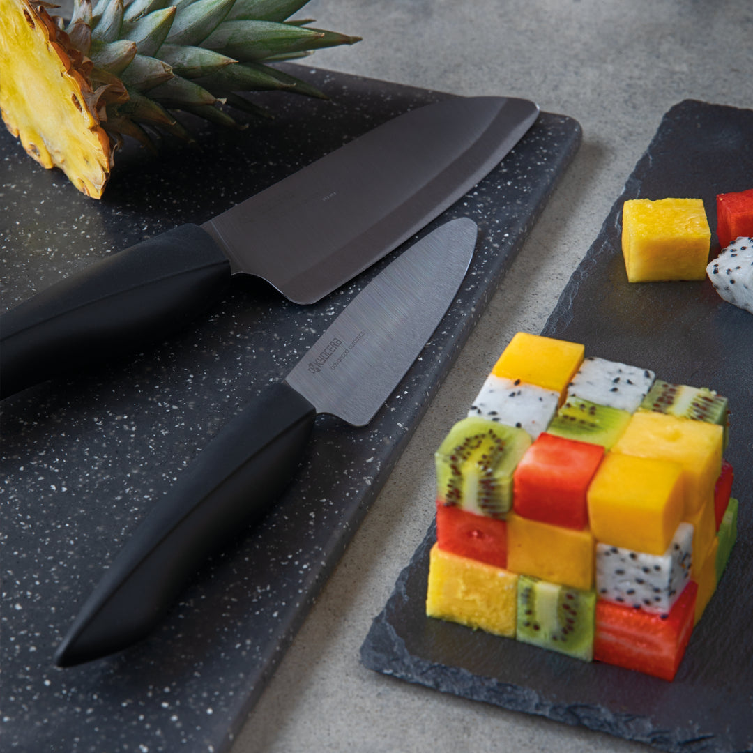 KYOCERA | Keramikmesser, SHIN, schwarz