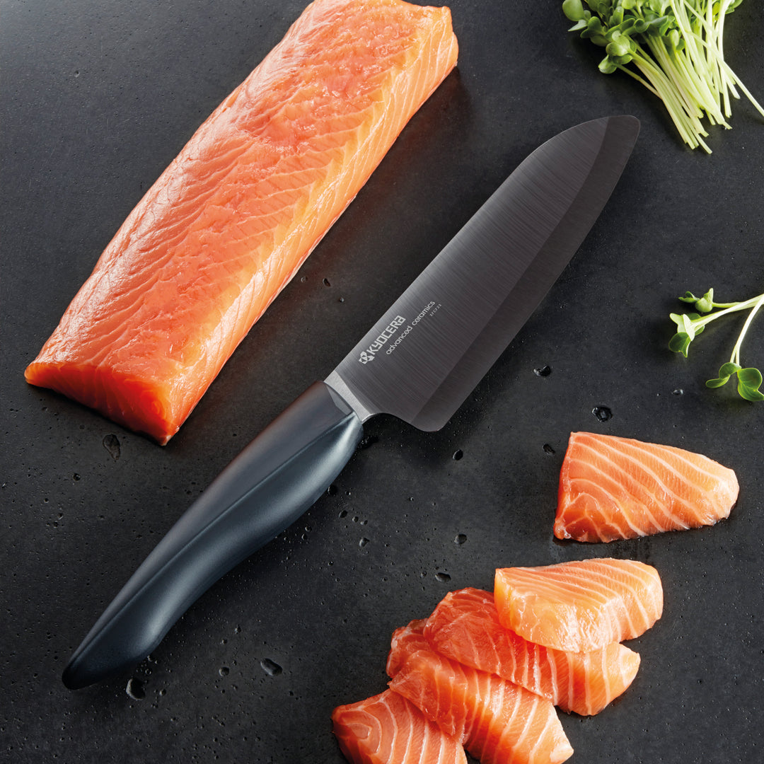 KYOCERA | Keramikmesser, SHIN, schwarz