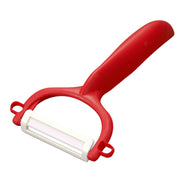 Sparschäler rot, Klinge: 4 cm