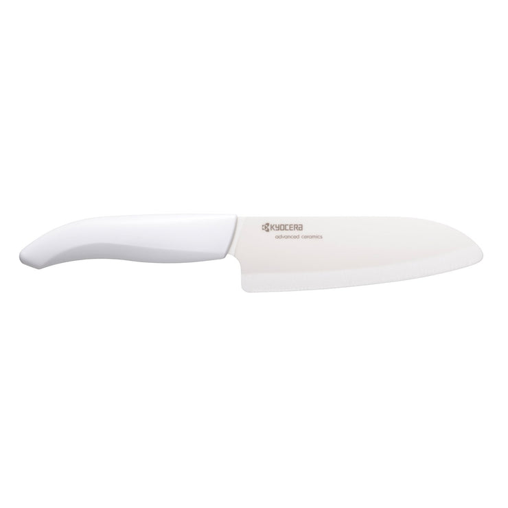 GEN COLOR Santoku Knife, white, ceramic-blade length: 14 cm
