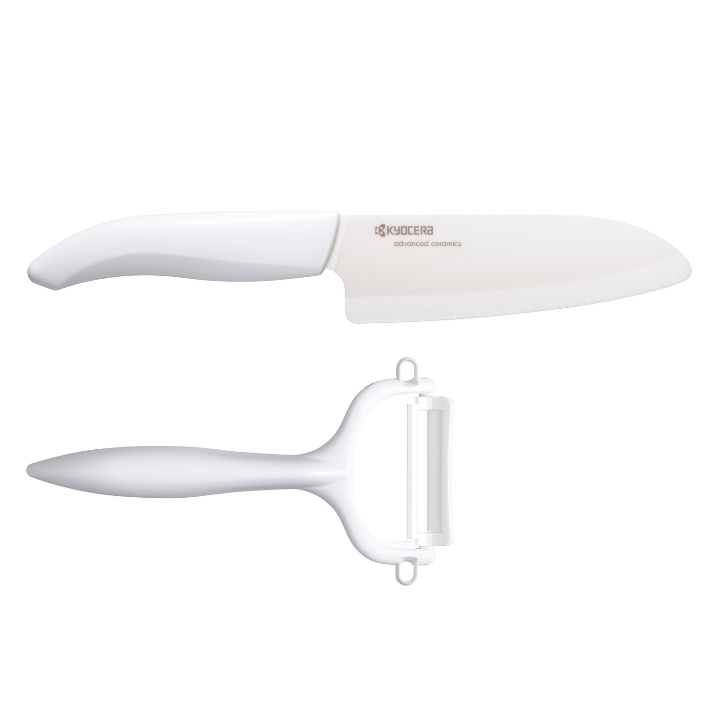 Kyocera Advanced Ceramic Horizontal Y Peeler, White