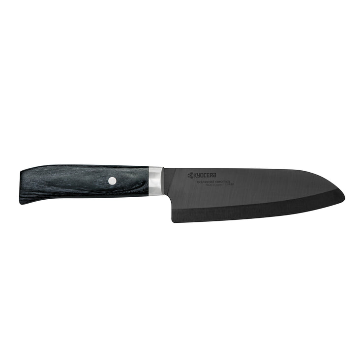 JAPAN Santoku Knife, Pakkawood/ceramic, blade length: 14 cm
