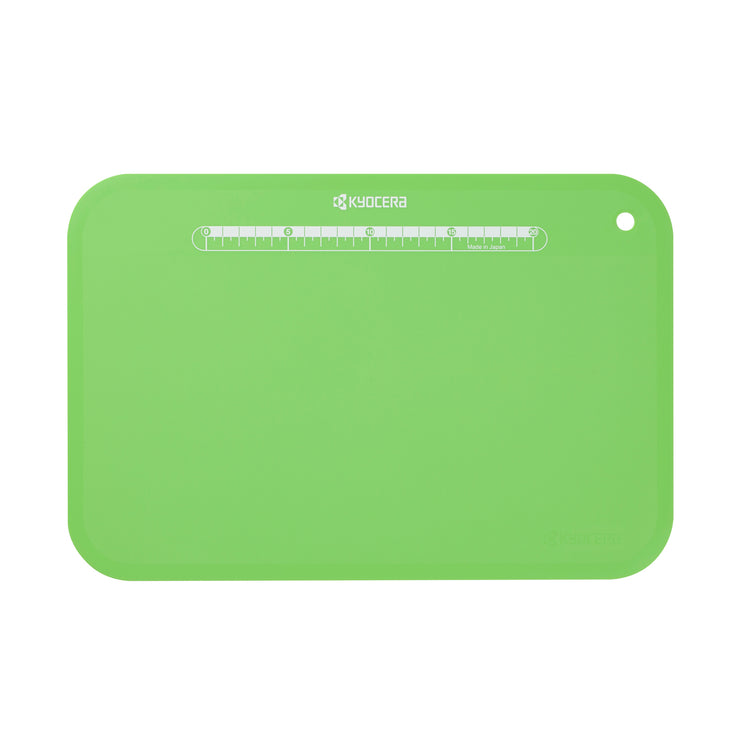 Cutting Board, green, flexible, plastic, dimensions: 37 x 25 cm