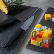 SHIN gift set, Chef's Santoku & Utility ceramic knife, length: 16 and 11 cm