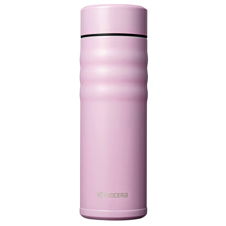 TWIST TOP - Travel Mug, pink (500 ml), stainless steel/ceramic, height: 21 cm